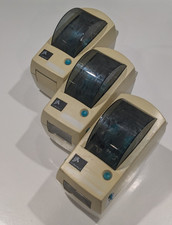 Lot of 3 - Zebra LP-2824 Plus Thermal label printer (282P-201510-000) - Tested picture