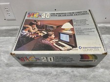 Commodore VIC-20 Vintage Computer System Complete In Box W/ Jupiter Lander picture