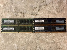 Gently Used Samsung-Nanya DDR2 PC2-5300U-555 2GB Desktop Ram Kit picture