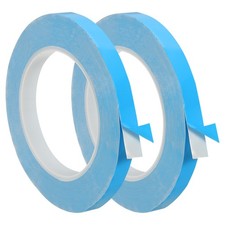 2 Rolls 25mx10mmx0.2mm Thermal Adhesive Tape Double Side Adhesive Thermal Tape picture
