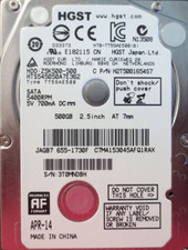 Hitachi 500gb 5400rpm 2.5