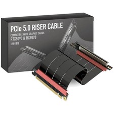 Stable PCIe 5.0 Riser Cable | Compatible with PCIe 4.0`` picture