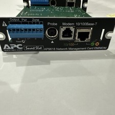 LOT OF 3 APC AP9619 SMARTLOT NETWORK UPS MANAGEMENT CARD 1 AP 9618 picture