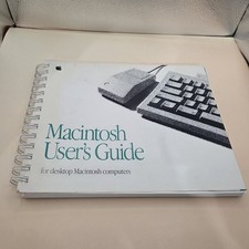 Macintosh User's Guide for Desktop Computers Ring Bound Manual 1992 picture