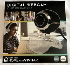 Vivitar Digital Webcam Clip On Camera - New In Box picture