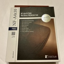 Noctua NF-A4x10 PWM, Premium Quiet Fan, 4-Pin (40x10mm, Brown) picture