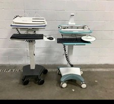 4 Lot Ergotron SV43-1310-0/ JACO Ultra Series Work Station Carts on Wheels Read  picture