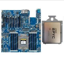 amd epyc 7543P+Gigabyte mz32-ar0 2.8GHz 32 core cpu+motherboard combina picture