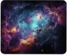 Galactic Nebula Starscape Mouse Pad - Explore The Universe from Your Desk, picture
