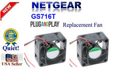 2x Quiet Sunon Fans for Netgear GS716T, Low Noise. Best for Home Networking picture