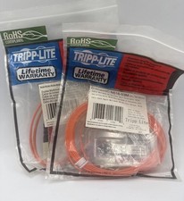 (2)TRIPP LITE N516-03M | Fiber Optic Cable | Duplex Multimode 50/125 | SC/LC 10’ picture