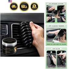 Black Car Cleaning Gel for Air Vents, Keyboards and Laptops,160g picture
