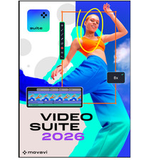 Latest Movavi Video Suite 2026  LIfetime Convert Videos , Edit MPEG AVI WMV picture