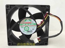 MAGIC MGT8012UB-R25 8025 DC12V 0.66A 80*25MM 3-Pin High Airflow Cooling Fan picture