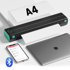 Phomemo M08F Portable A4 Printers Thermal Inkless Printer or Thermal Paper Lot picture