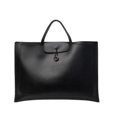 Large Capacity Polyurethane Vegan Leather Laptop Bag/Black picture