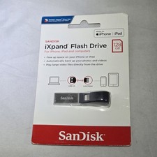 Sandisk iXpand 128 GB Flash Drive USB 3.0 for iPhone/iPad picture