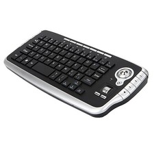 E30 2.4GHz Wireless Keyboard With Trackball Mouse Scroll Wheel Remote Contr YQEJ picture