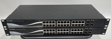 Lot of 2 D-Link 28-Port Gigabit Managed Network Switch (DGS-1500-28) picture