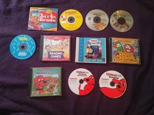 12 VINTAGE  LEARNING/HOMESCHOOL CD ROMS - CURIOUS GEORGE/THOMAS/CLIFFORD/ARTHUR+ picture