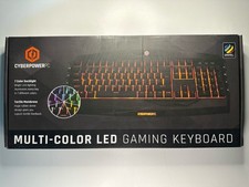 [LIGHTLY USED] CyberPowerPC Multi-Color LED Gaming Keyboard picture