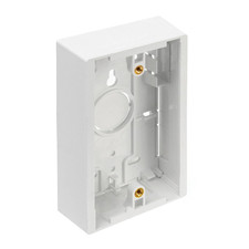 Surface Mount Backbox, Single Gang, 1.45