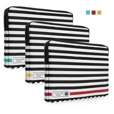 Nylon Stirpe Soft Laptop Sleeve For 11