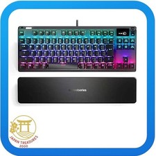 SteelSeries Gaming Keyboard Tenkeyless Blue Switch Wired Japanese Layout OLED picture