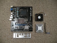 MSI Motherboard 760GM-P23 (FX) w/ Shield and CPU Cooler/Fan picture