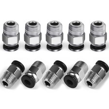 10PCS Premium PC4-M10 Pneumatic Quick Connector Fittings, Bowden Tube Coupler Ma picture