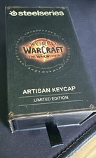 NEW - RARE - STEELSERIES - ARTISAN KEYCAP WORLD OF WARCRAFT EDITION - LAVA RED picture