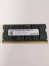Micron 32GB 1x32GB DDR5 5600 CL46 ECC Unbuffered SO-DIMM MTC20C2085S1TC56BD1 picture