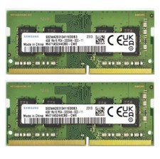 Samsung 8GB (2X4GB) DDR4 3200MHz PC4-25600 SODIMM Memory Ram M471A5244CB0-CWE picture