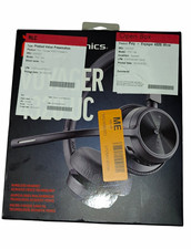Poly Voyager 4320 UC Wireless Bluetooth USB Headset Boom Mic Dual Black picture