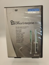 Microsoft Office Enterprise 2007 (Home Use) w/Key (Word, PowerPoint, Excel, Etc) picture
