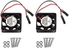 2Pcs 3007 Fan for Raspberry Pi 5 30x30x7mm Cooler Brushless Black-2pcs picture