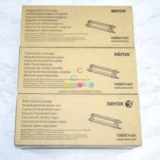 New OEM Xerox VersaLink C500,C505 MYK Drum Cartridge 108R01482,3,4 Same Day Ship picture