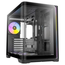 Antec C5 Curve ARGB 4 x 120mm ARGB PWM Fans Included Mid-Tower ATX PC Case Black picture