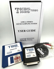 Commodore Amiga Stereo Sound Sampler Techno Sound Turbo Technosound HW & SW pack picture