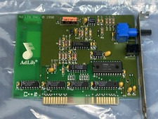 Genuine Vintage 1990 Adlib MOD-900808 ISA Sound Card  -  TESTED WORKING picture