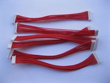 150 pcs 1.25mm 10 Pin Female to Female Polarized Connector 28AWG 10cm Lead Cable picture