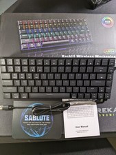 SABLUTE KM84 Wired/Wireless Mechanical Gaming Keyboard Low Profile 75% RGB picture
