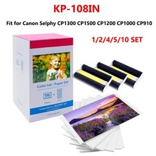 Canon Selphy CP1300 CP1500 CP1200 108 - 1080 Sheets 4 x 6 Paper Ink Paper lot picture