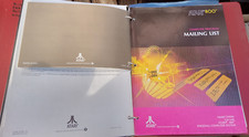 ATARI Owners Manuals Catalog Lot Vintage Computing Microsoft Basic 1980s Gaming picture