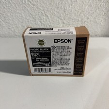 Genuine Epson T5801 Photo Black Ink Stylus Pro 3800 3880 80ml picture