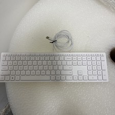 HP Keyboard Model M54851-001 Wired White TESTED picture
