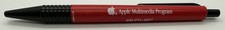 Vintage Apple Collectable: Apple Multimedia Program Pen With White Apple Logo picture