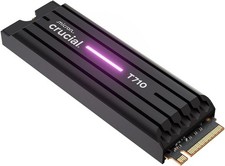 Crucial T710 1TB PCIe Gen5 NVMe SSD Heatsink 14,900MB/s CT1000T710SSD5 picture