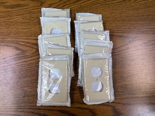 Leviton 86003 1-Gang Ivory Duplex Outlet/Receptacle Plastic Standard Wall Plate picture