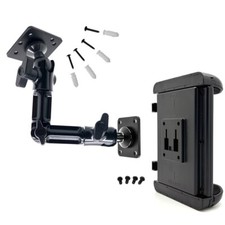 Heavy Duty Tablet ELD Aluminum Dashboard Wall Mount and AMPS Drill Base for iPad picture